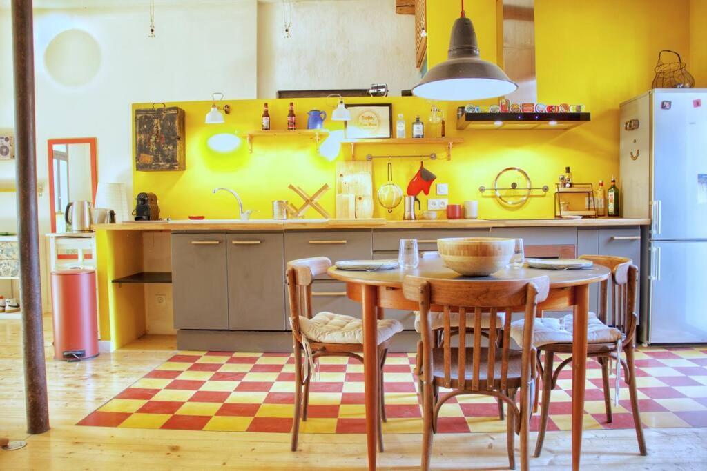 Апартаменты Artistic Loft, Downtown Montpellier, Wifi Экстерьер фото